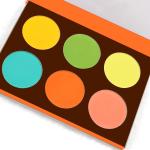 OEM 6 Color Powder Glitter Eyeshadow Shimmer With Highlighter