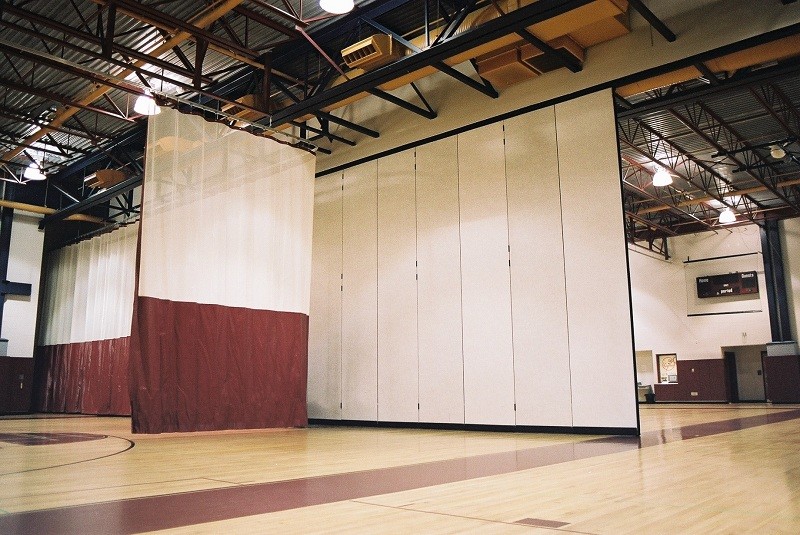 Commercial Furniture Acoustic Partition Wall For Office / Aluminum Alloy Frame Glass Partition