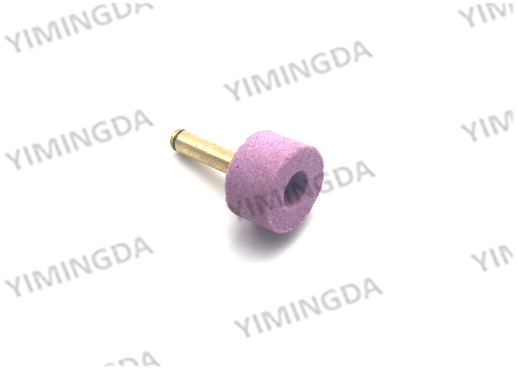 Pink Color Grinding Stone Wheel SGS Standard For Auto Cutter Textile Machine Parts