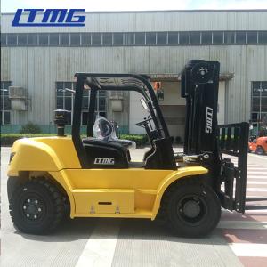 Wholesale Chinese 8 ton diesel forklift truck with 4.5m triplex mast 2270mm fork length from china suppliers