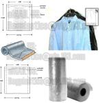 Poly Cover films on roll, laundry bag, garment cover film, films on roll,