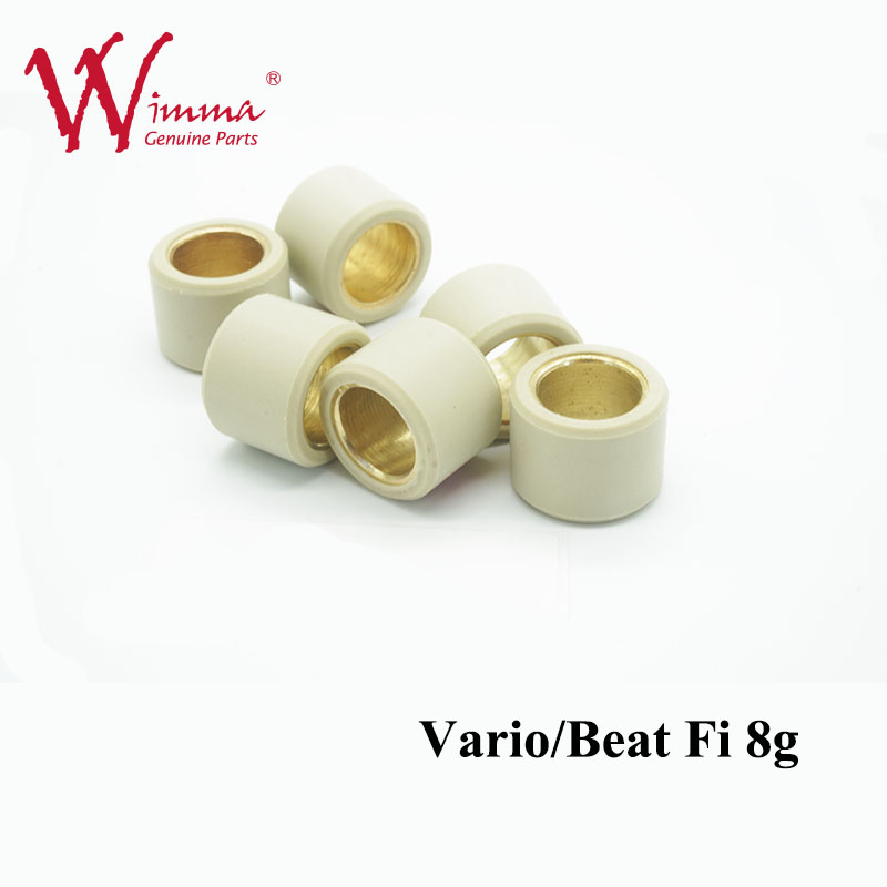 Clutch Roller/Drive Roller Vario / Beat Fi 8g 18mm*14mm Variator Rubber & Alloy