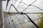 Anti Drop 304 Stainless Steel Rope Mesh 30*30 Rope Net Fence