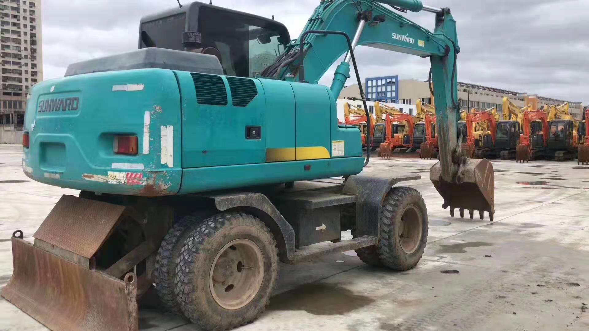 Yangma Engine SWE60 6T Excavator Construction Equipment