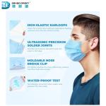 Anti Smog Skin Friendly Three Layers Surgical Face Mask