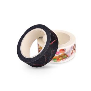 Wholesale Black Slim Washi Paper Tape Water - Based Acrylic Adhesive Furniture Decoration from china suppliers