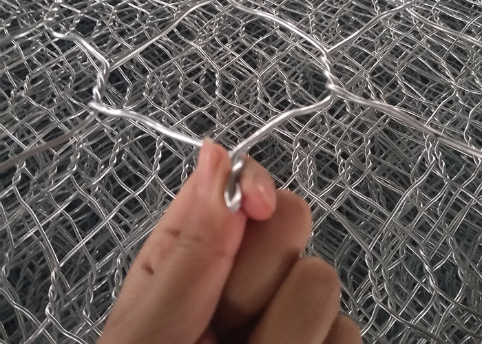 Heavy Duty Seawall Protection Gabion Basket Hexagonal Wire Mesh Netting Gabion