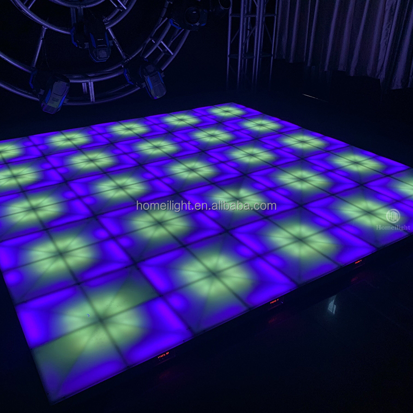 Support Dimmer 60*60cm Acrylic Dance Floor for Wedding Events and Church Functions