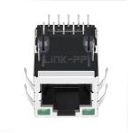 LPJG18813AFNL 100/1000 Base-T Tab UP Green/Green Led Single Port RJ45 lan Jack