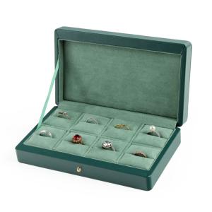 Wholesale MDF Leather Gift Box Charm Bracelet Storage Nickel Free Large Capacity from china suppliers