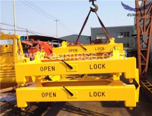 Wholesale semi-auto container spreader 20 feet / 40 feet from china suppliers