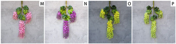 75cm 110cm Silk Green Plants Artificial Witseria Flower Hanging Ceiling