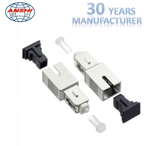 Telecommunciation SM Fiber Optic Accessories Male To Female 1 - 20dB High