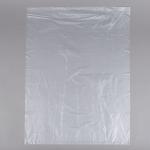 HDPE Material Plastic Flat Bags 18" X 24" Custom Printed For Supermarket