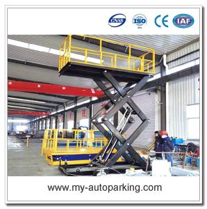 Wholesale Used Hydraulic Car Lifts for Home Garages/China Residential Scissor Car Elevator/elevadores para autos from china suppliers