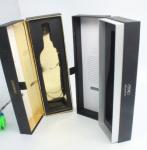 Single Wine Glass Bottle Gift Box Cardboard Paper Packaging Shipping Carton Wine