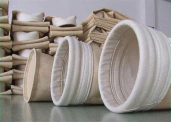 Nonwoven Felt 1.5mm Baghouse Filter Bags High Efficiency Dust Accessories 650g