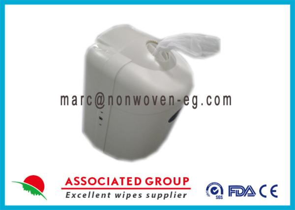 Gym Refills Antibacterial Wet Wipes Thermal Bond Material Dispenser Wall Mount