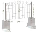 3D wire mesh fence panels