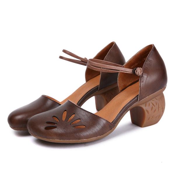 S291 Manufacturers Pure Color Simple And Versatile Fashion Leather High Heels