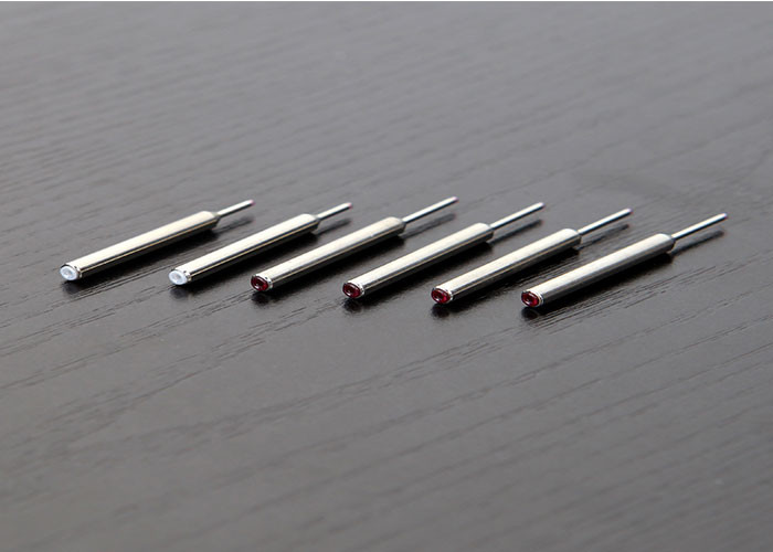 Straightness Tungsten Carbide Nozzle / Grinding Carbide Needles for Bobbin Winding Machine