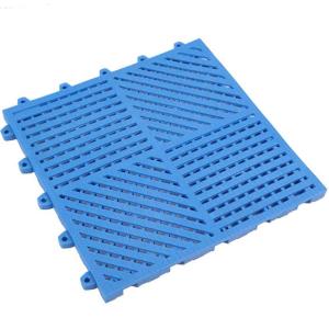 Wholesale E Friendly PVC Interlocking Floor Tiles Anti Slip PVC Floor Mat 25*25 from china suppliers