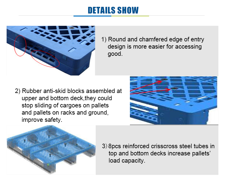1200X1200 cheap price heavy duty racking plastic pallet product