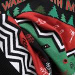 Fashion Christmas Ugly Sweater Snowflake Pullover Apparel Winter
