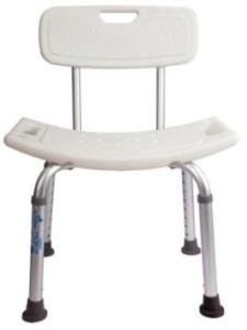 Wholesale Practical Shower Aluminum Adjustable Bath Chair Comfortable For Elderly from china suppliers