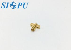 Wholesale Precision SSMA Female Flange Connector for 2.2mm Semi-Rigid/Semi-Flex Cable from china suppliers