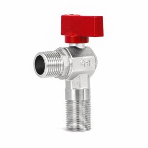 Wholesale General Water Tap 2 Way Angle Valve Power Female / Male Connection from china suppliers