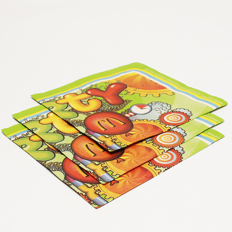 2 Ply Printed Cocktail Napkins , Virgin Wood Pulp Custom Dinner Napkins Serviettes