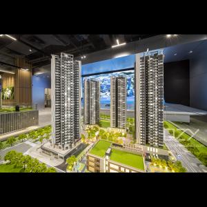 Wholesale Shenzhen Talents Housing Group 1:150 Zihe Residence Model from china suppliers