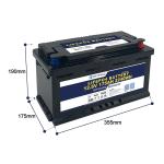 Long-lasting 12V175AH LiFePo4 Rechargeable Battery with 200A Maximum Charge