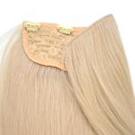 One Piece Long Clip In Hair Extensions Human Hair 100 Gram Full Color