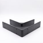 Right Angle for Wood Furniture Cabinet Shelves Stamping Parts Bending Flat Brace