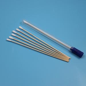 Wholesale Disposable Wooden Stick Cotton Tip Oral Swab Sterile Specimen Collection Swab With Tube VTM Kit from china suppliers