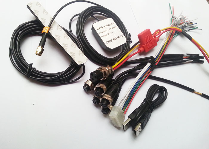 4CH 1080P HD Mobile DVR GPS 4G WIFI MDVR for school bus cctv system with mini 4 cammeras