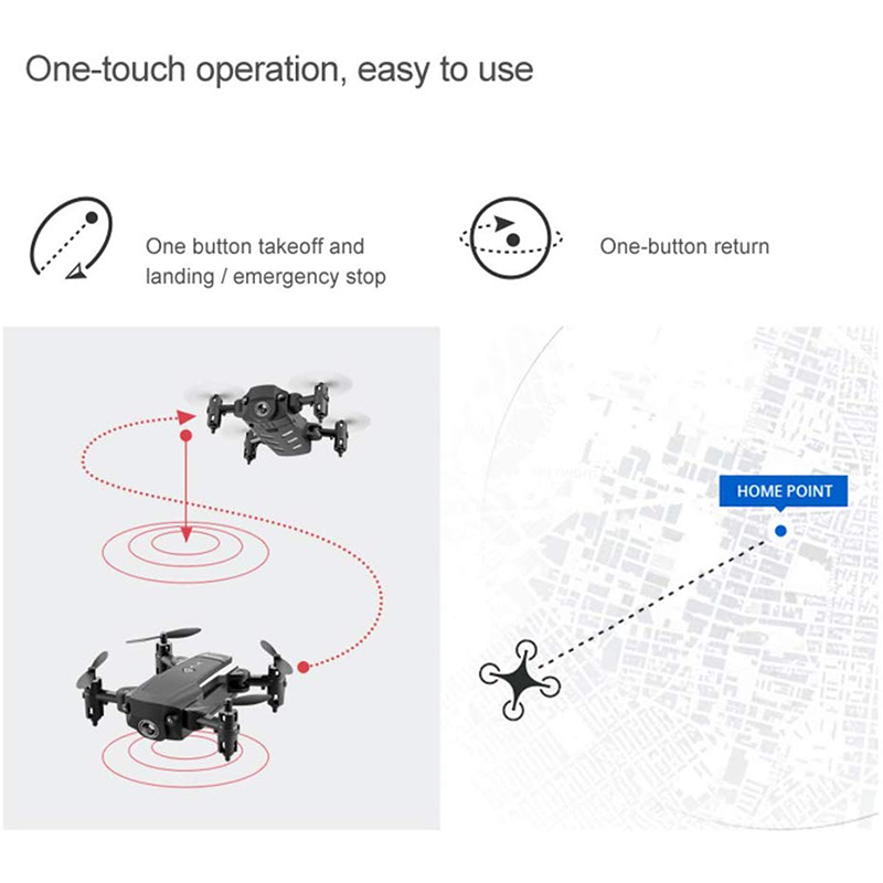 HD Camera Foldable 120° 800mah KK8 RC FPV Quadcopter