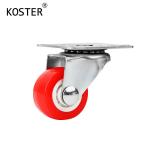1-3inch Plastic Furniture Swivel Caster Wheel with 17mm/21mm/27mm/27mm Thickness