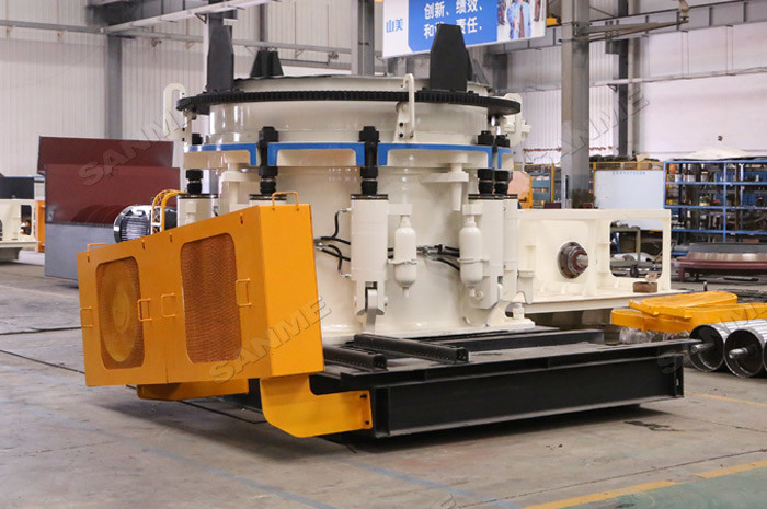305mm Feeding 720t/H Ranite Cone Crusher Machine Easy Operation