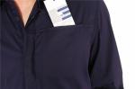 Solid Color Business Men'S Casual Stretch Shirts 59% Cotton 35% Nylon