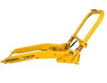 Traffic Yellow Construction Areas Lightweight Portable Vehicle Barricades
