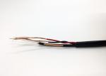 RG174+2C Siamese Video Cable , Siamese Coaxial Cable For CCTV 26AWG CU Monitor