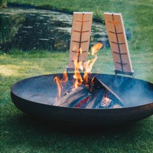 Wholesale Wood Burning Corten Steel Outdoor Fire Pit Garden Camping Design from china suppliers