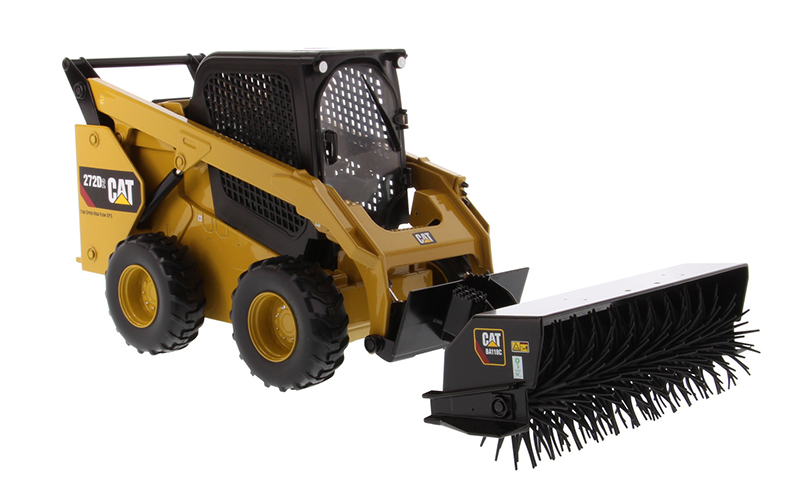 DM CAT 272D2 1:16 Scale Alloy Die-Cast Skid Steer Loader Model 85602 Collectible
