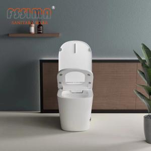Wholesale Floor Mounted Intelligent Toilet Bowl Water Bidet 350mm Trap Bathroom from china suppliers