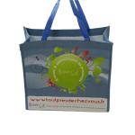 Waterproof Leakproof Laminated Reusable Shopping PP Woven Seal Tote Bag