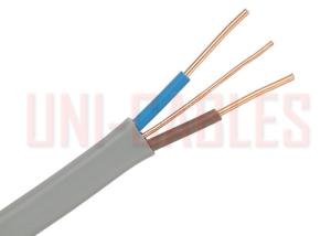 Wholesale BS 6004 624 Y Flat Twin and Earth Cable Copper Conductor With Bare Earth Wire from china suppliers