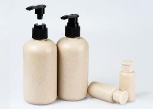 Wholesale 30ml 100ml 250ml 300ml 500ml Biodegradable Cosmetic Wheat Straw Plastic Shampoo Lotion Bottle from china suppliers